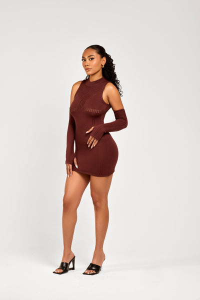 Jordyn Knit Dress S / White